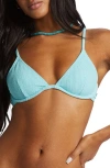 Billabong Sunrays Reese Underwire Bikini Top In High Tide