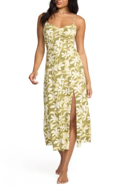Billabong Sunset Love Sundress In Green