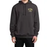 Billabong Surf Tour California Pullover Hoodie In Black In Black