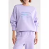 Billabong Surfside Oversized Graphic Sweatshirt In Purple