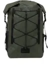 Billabong Surftrek Roll-top Drawstring Backpack In Green