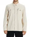 Billabong Surftrek Tech Long Sleeve Shirt In Chino In Neutral