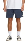 Billabong Surftrek Transit Elastic Waist Hybrid Shorts In Blue