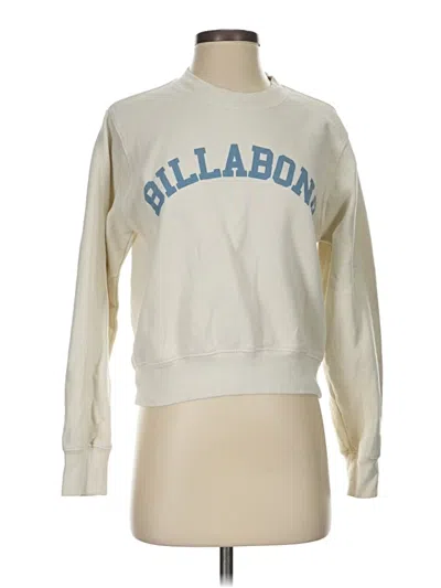 Pre-owned Billabong Sweatshirt In Ivory