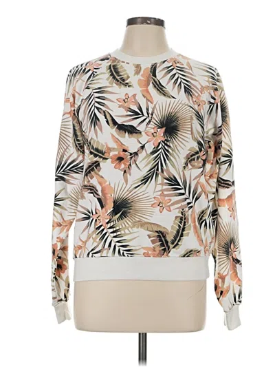 Pre-owned Billabong Sweatshirt In Ivory