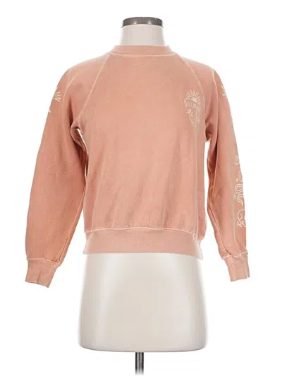 Pre-owned Billabong Sweatshirt In Pink