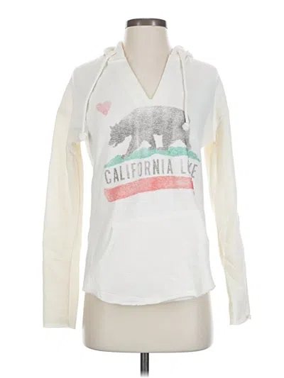 Pre-owned Billabong Sweatshirt In White