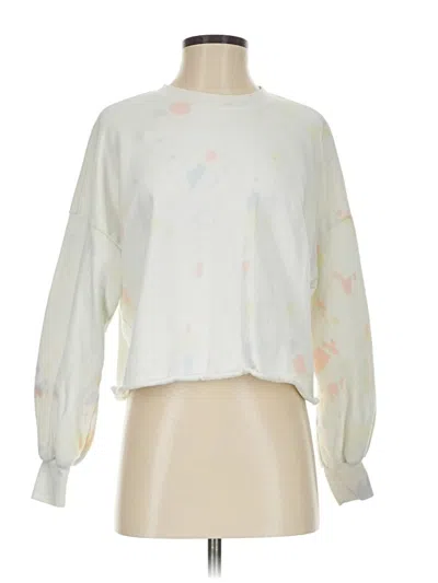 Pre-owned Billabong Sweatshirt In White