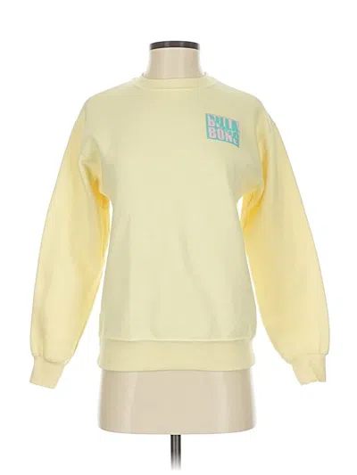 Pre-owned Billabong Sweatshirt In Yellow