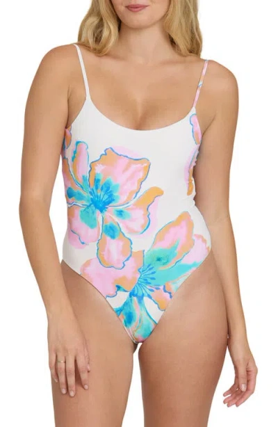 Billabong Sweet Escape Sloane One-piece Swimsuit In White