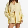 Billabong Swell Gauze Button-up Shirt In Multi