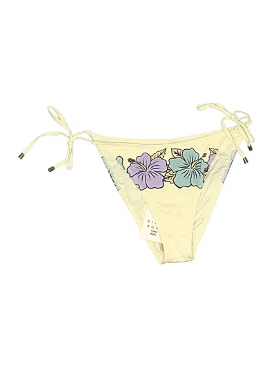Pre-owned Billabong Swimsuit Bottoms In Yellow