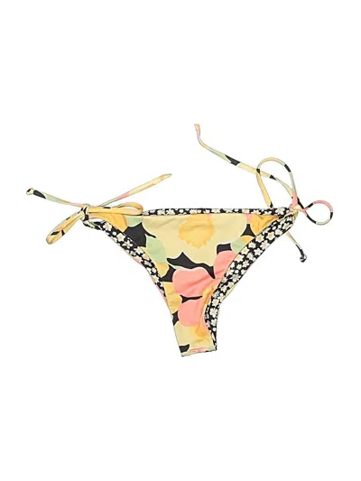 Pre-owned Billabong Swimsuit Bottoms In Yellow