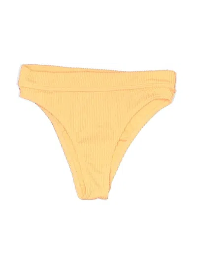 Pre-owned Billabong Swimsuit Bottoms In Yellow