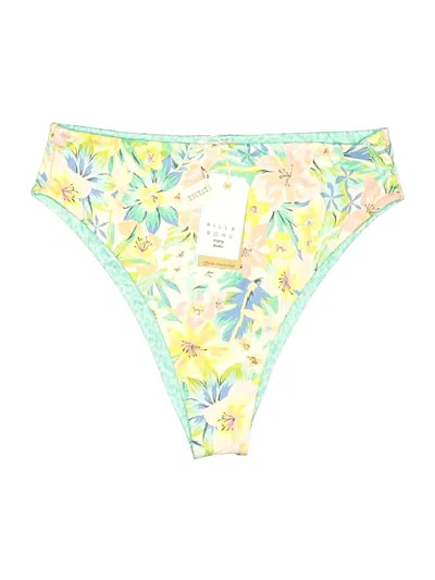 Pre-owned Billabong Swimsuit Bottoms In Yellow