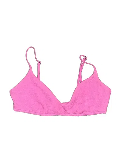 Pre-owned Billabong Swimsuit Top Pink Swimwear