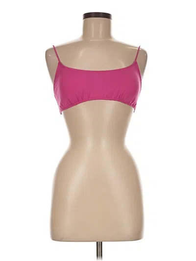 Pre-owned Billabong Swimsuit Top Pink Swimwear