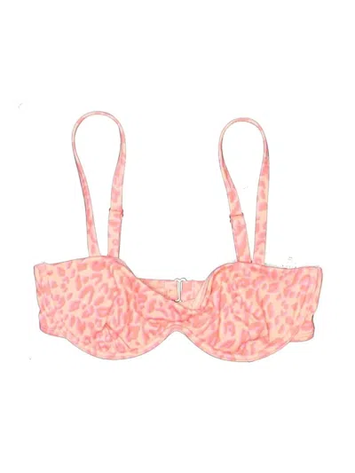 Pre-owned Billabong Swimsuit Top Pink Swimwear