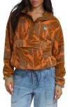 Billabong Switchback Fleece Pullover In Brown