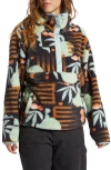 Billabong Switchback Textured Fleece Pullover In Black Multi 2