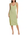 Billabong Take A Look Convertible Midi Dress In Green