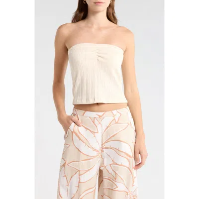 Billabong Talley Tube Top In Neutral