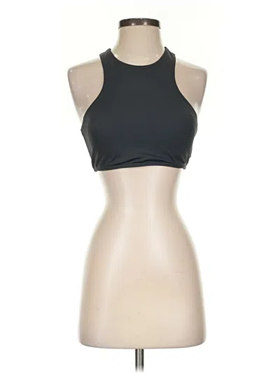 Pre-owned Billabong Tank Top Black Halter Neckline Tops