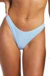 Billabong Tanlines Hike High Leg Bikini Bottoms In Summer Sky