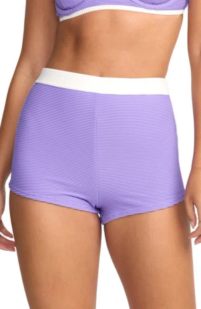 Billabong Tanlines Surf Swim Shorts In Purple