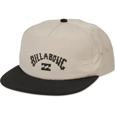 Billabong Team Patch Snapback Hat In Neutral