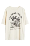 Billabong This Is Tropical Graphic T-shirt In White Cap