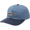 Billabong Throwback Snapback Baseball Cap In Blue