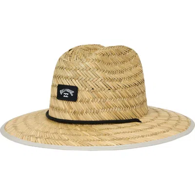 Billabong Tides Print Woven Straw Hat In Brown