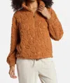 Billabong Time Off Fleece Half Zip Pullover In Multi