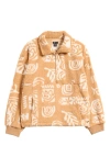 Billabong Time Off Fleece Half Zip Pullover In Shoreline