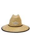 Billabong Tipton Straw Hat In Black Multi
