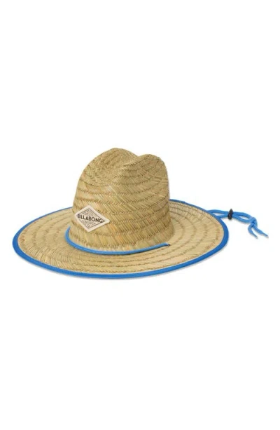 Billabong Tipton Woven Straw Sun Hat In Brown