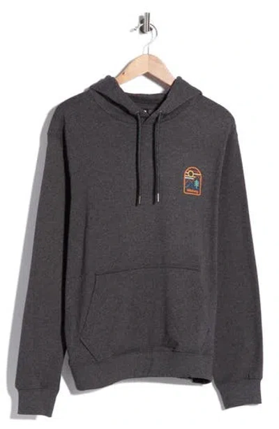 Billabong Torpedo Graphic Hoodie In Gray