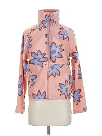 Billabong Track Jacket In Pink