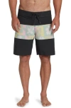 Billabong Tribong Pro Water Repellent Board Shorts In Stealth