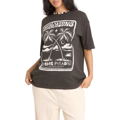 Billabong Tropical Filmore Graphic T-shirt In Black