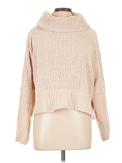 Pre-owned Billabong Turtleneck Sweater In Brown