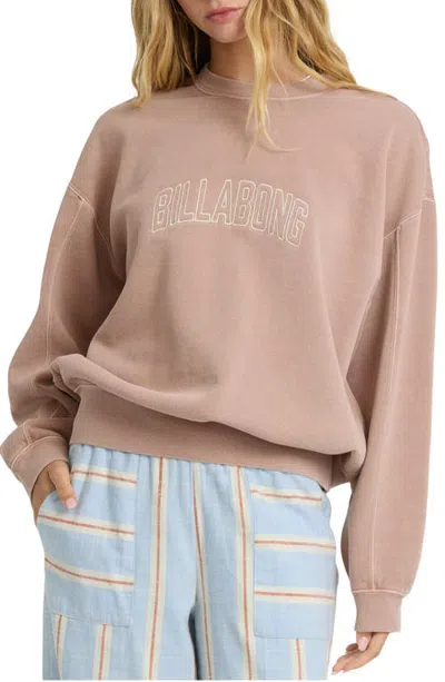 Billabong Vibes Kendal Graphic Sweatshirt In Multi