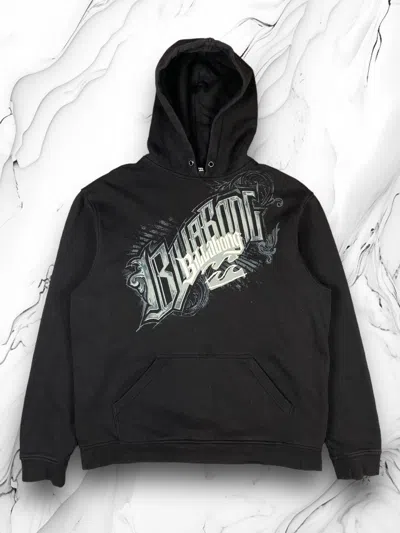 Pre-owned Billabong Vintage  Hoodie Y2k Size Xl In Black