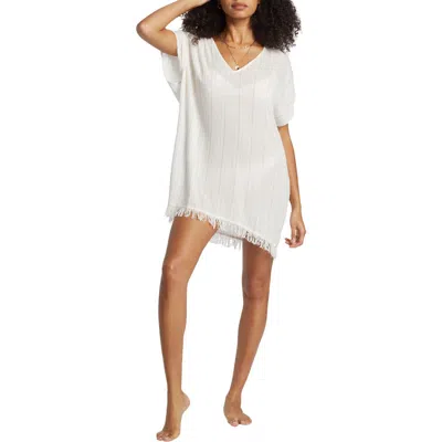 Billabong Walk Away Cover-up Top In White Cap