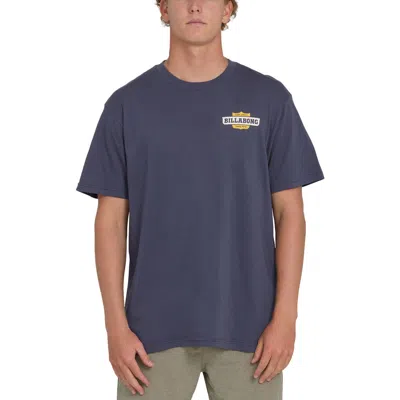 Billabong Walled Premium Graphic T-shirt In Gray