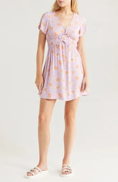 Billabong Warm Rays Dress In Amethyst Smoke In Pink