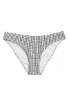 Billabong Wave Check Bondi Bikini Bottoms In Black