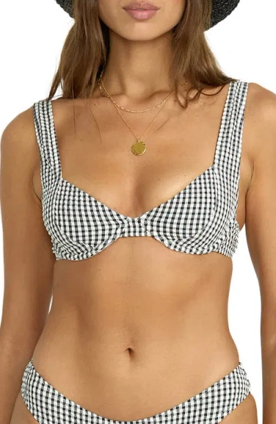 Billabong Wave Check Chloe Underwire Bikini Top
