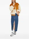 Billabong Wave Melody Corduroy Fleece Panel Jacket In White